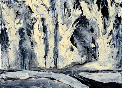 Into the Night 14X11