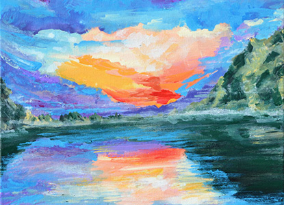 Grace & Tranquility  14X11
